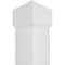 Ekena Millwork Craftsman Classic Square Non-Tapered Smooth PVC Column, Mission Capital & Mission Base CC1210ENPMIMI - alternate 3